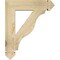 Ekena Millwork Funston Arts & Crafts Rough Sawn Bracket, Douglas Fir, 4"W x 20"D x 24"H BKT04X20X24FST03RDF - alternate 4